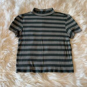 American Eagle Soft & Sexy Ribbed Short Sleeve Top